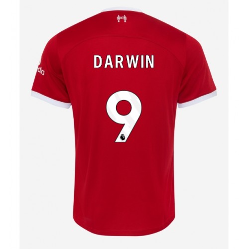 Fotballdrakt Herre Liverpool Darwin Nunez #9 Hjemmedrakt 2023-24 Kortermet
